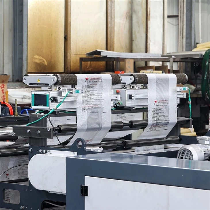 Dual Channel High-Speed Automatic T-Shirt Plastic Bag Making Machine
