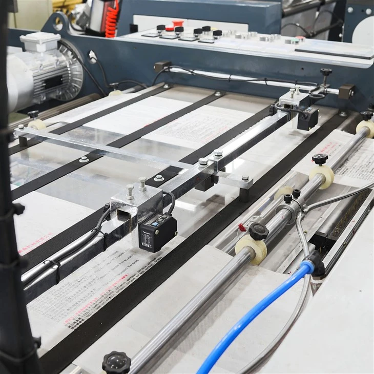 Dual Channel High-Speed Automatic T-Shirt Plastic Bag Making Machine
