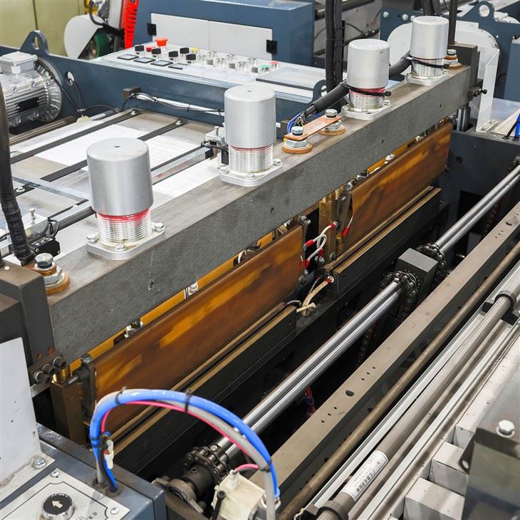 Dual Channel High-Speed Automatic T-Shirt Plastic Bag Making Machine